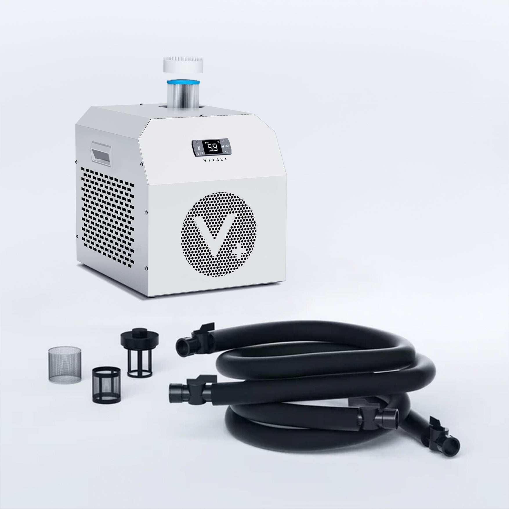 Arctic White Ice Bath + Ultra X2 Chiller thumbnail 5