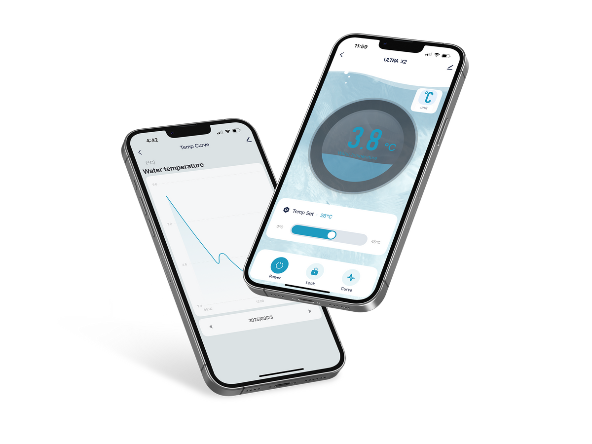 <p>With the mobile app, you're in full control of your recovery routine—<strong>anytime, anywhere.</strong> Set your morning cold plunge to the perfect temperature before you even get out of bed, and schedule your hot tub soak for the evening—all with just one tap on your phone. Whether you're at home, at the gym, or even in the office, the app lets you <strong>adjust and schedule temperatures remotely</strong>, so your Acrylic Bath is always ready when you are.</p>